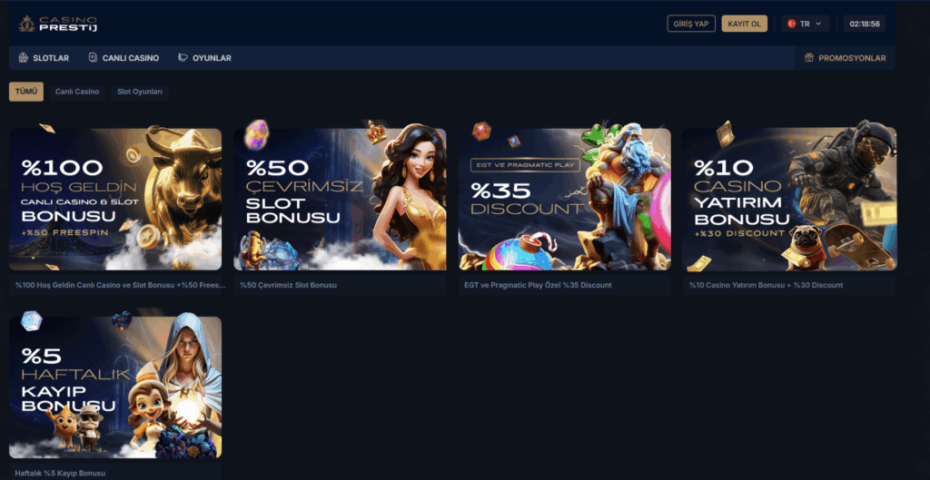 Casinoprestij Bonus