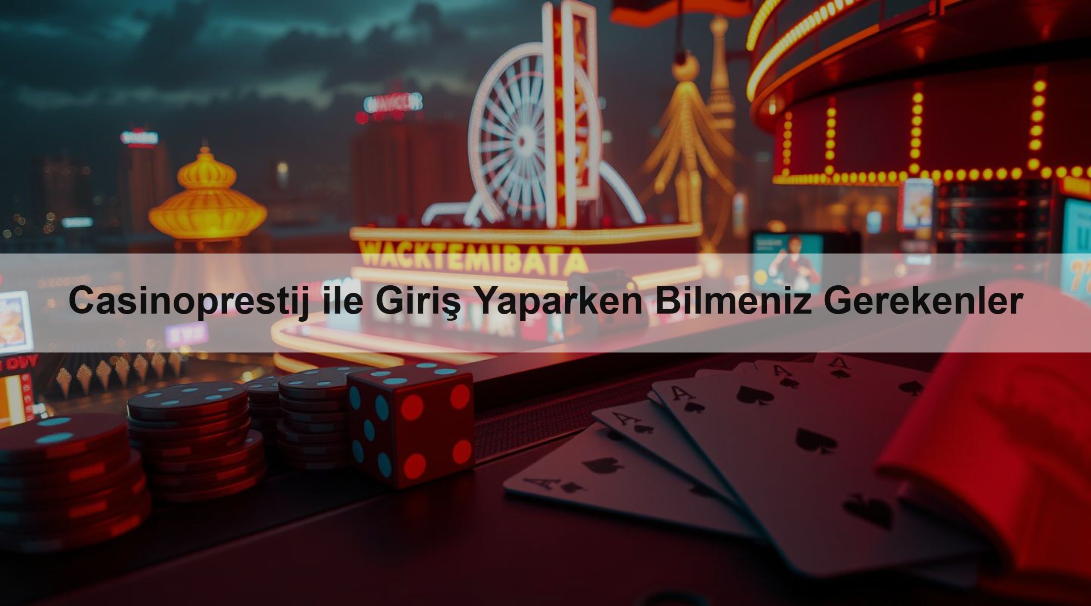 Casinoprestij ile Giriş Yaparken Bilmeniz Gerekenler